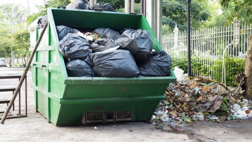 Transportation and disposal of cleared items